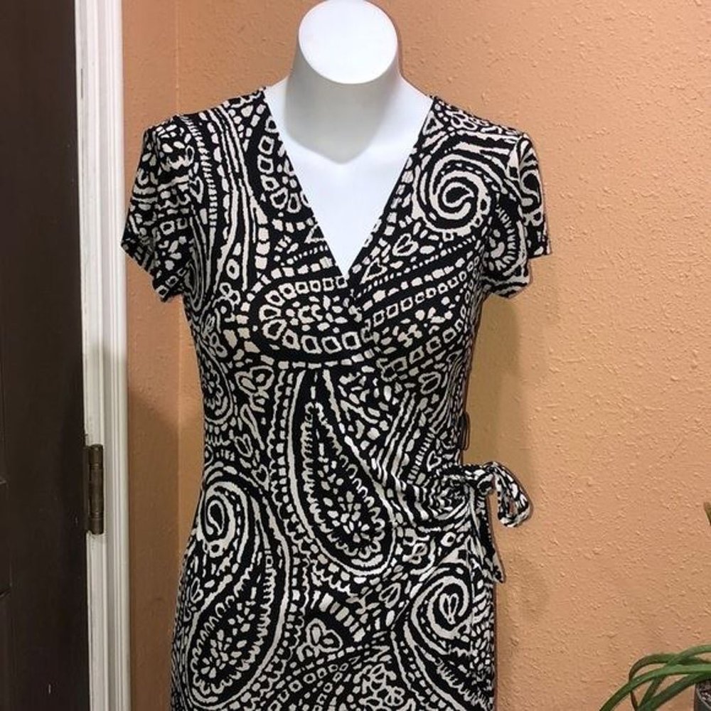 Emma & Michele wrap around dress